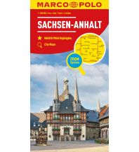 Straßenkarten Deutschland MARCO POLO Regionalkarte Deutschland 08 Sachsen-Anhalt 1:200.000 Mairs Geographischer Verlag Kurt Mair GmbH. & Co.