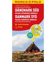 Road Maps Scandinavia MARCO POLO Regionalkarte Dänemark Süd 1:200.000 Mairs Geographischer Verlag Kurt Mair GmbH. & Co.