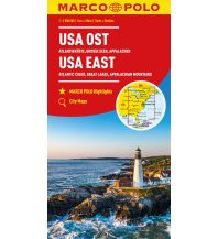 Straßenkarten Nord- und Mittelamerika MARCO POLO Kontinentalkarte USA Ost 1:2 Mio. Mairs Geographischer Verlag Kurt Mair GmbH. & Co.