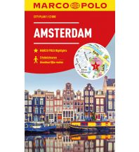 Stadtpläne MARCO POLO Cityplan Amsterdam 1:12.000 Mairs Geographischer Verlag Kurt Mair GmbH. & Co.