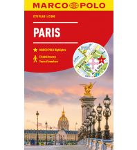 City Maps MARCO POLO Cityplan Paris 1:12.000 Mairs Geographischer Verlag Kurt Mair GmbH. & Co.