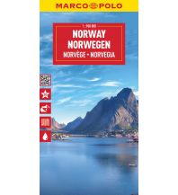 Straßenkarten Norwegen MARCO POLO Reisekarte Norwegen 1:900.000 Mairs Geographischer Verlag Kurt Mair GmbH. & Co.