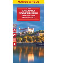 Road Maps Slovakia Marco Polo Reisekarte Slowakische Republik 1:300.000 Mairs Geographischer Verlag Kurt Mair GmbH. & Co.