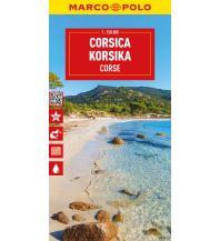 Road Maps MARCO POLO Regionalkarte Korsika 1:150.000 Mairs Geographischer Verlag Kurt Mair GmbH. & Co.