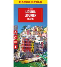 Straßenkarten MARCO POLO Regionalkarte Italien 05 Ligurien 1:200.000 Mairs Geographischer Verlag Kurt Mair GmbH. & Co.