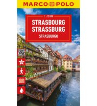 City Maps MARCO POLO Cityplan Straßburg 1:12.000 Mairs Geographischer Verlag Kurt Mair GmbH. & Co.