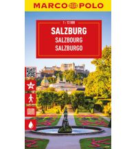 City Maps MARCO POLO Cityplan Salzburg 1:12.000 Mairs Geographischer Verlag Kurt Mair GmbH. & Co.