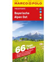 Straßenkarten MARCO POLO Freizeitkarte 46 Bayerische Alpen Ost 1:100.000 Mairs Geographischer Verlag Kurt Mair GmbH. & Co.