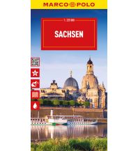 Straßenkarten MARCO POLO Reisekarte Deutschland 09 Sachsen 1:225.000 Mairs Geographischer Verlag Kurt Mair GmbH. & Co.