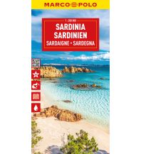 Road Maps MARCO POLO Reisekarte Italien 15 Sardinien 1:200.000 Mairs Geographischer Verlag Kurt Mair GmbH. & Co.