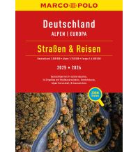 Road & Street Atlases MARCO POLO Straßen & Reisen 2025/2026 Deutschland 1:300.000 Mairs Geographischer Verlag Kurt Mair GmbH. & Co.