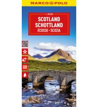 Road Maps United Kingdom MARCO POLO Reisekarte Schottland 1:350.000 Mairs Geographischer Verlag Kurt Mair GmbH. & Co.