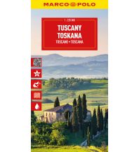 Road Maps Italy MARCO POLO Reisekarte Italien 07 Toskana 1:225.000 Mairs Geographischer Verlag Kurt Mair GmbH. & Co.