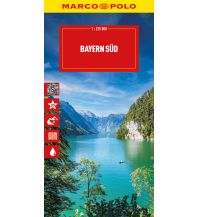 Road Maps Germany MARCO POLO Reisekarte Deutschland 13 Bayern Süd 1:225.000 ADAC Verlag