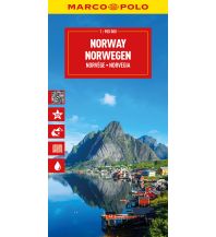 Road Maps Norway MARCO POLO Reisekarte Norwegen 1:900.000 Mairs Geographischer Verlag Kurt Mair GmbH. & Co.