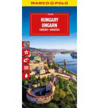 Straßenkarten Ungarn MARCO POLO Reisekarte Ungarn 1:350.000 Mairs Geographischer Verlag Kurt Mair GmbH. & Co.