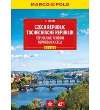 Road & Street Atlases MARCO POLO Reiseatlas Tschechische Republik 1:200.000 Mairs Geographischer Verlag Kurt Mair GmbH. & Co.