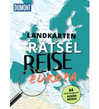 Illustrated Books Landkarten-Rätselreise Europa DuMont Reiseverlag
