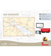 Seekarten Sportbootkarten Satz 10: Bodensee (Ausgabe 2020) Delius Klasing Verlag GmbH