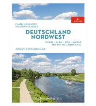Inland Navigation Planungskarte Wasserstraßen Deutschland Nordwest Delius Klasing Verlag GmbH