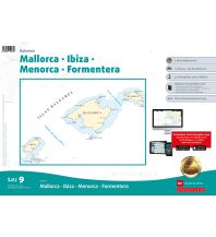 Seekarten Spanien Sportbootkarten Satz 9: Balearen (Ausgabe 2022/2023) Delius Klasing Verlag