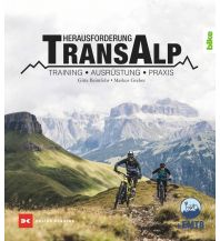 Mountainbike-Touren - Mountainbikekarten Herausforderung Transalp Delius Klasing Verlag GmbH