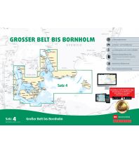 Seekarten Deutschland Sportbootkarten Satz 4: Großer Belt bis Bornholm (Ausgabe 2023) Delius Klasing Verlag GmbH