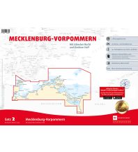 Seekarten Deutschland Sportbootkarten Satz 2: Mecklenburg-Vorpommern (Ausgabe 2024) Delius Klasing Verlag GmbH