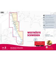 Seekarten Schweden Sportbootkarten Satz 3: Westküste Schweden (Ausgabe 2024/2025) Delius Klasing Verlag GmbH