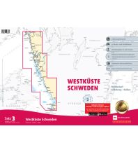 Seekarten Schweden Sportbootkarten Satz 3: Westküste Schweden (Ausgabe 2024/2025) Delius Klasing Verlag GmbH
