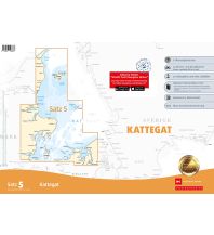 Seekarten Nordsee und Ostsee Sportbootkarten Satz 5: Kattegat (Ausgabe 2024) Delius Klasing Verlag GmbH