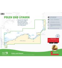 Seekarten Nordsee und Ostsee Sportbootkarten Satz 13: Polen und Litauen (Ausgabe 2024/2025) Delius Klasing Verlag GmbH