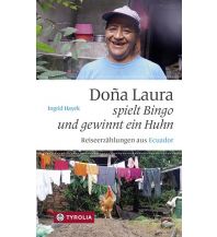 Reiseführer Dona Laura spielt Bingo und gewinnt ein Huhn Tyrolia