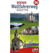 Long Distance Hiking Wiener Wallfahrerweg 06 von Wien nach Mariazell - mit Karten 1:35.000 Schubert & Franzke & Muntii Nostri