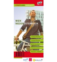 Radkarten StadtLand-Radkarte Wien, Niederösterreich 1:40.000 Schubert & Franzke & Muntii Nostri