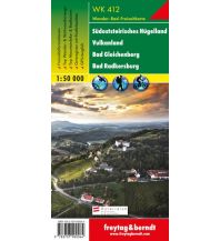 f&b Hiking Maps WK 412 Südoststeirisches Hügelland - Vulkanland - Bad
Gleichenberg - Bad Radkersburg, Wanderkarte 1:50.000 Freytag-Berndt und ARTARIA