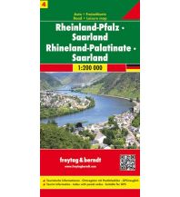 f&b Straßenkarten f&b Auto + Freizeitkarte 4, Rheinland-Pfalz - Saarland 1:200.000 Freytag-Berndt und ARTARIA