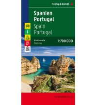 f&b Road Maps Spanien - Portugal, Straßenkarte 1:700.000, freytag & berndt Freytag-Berndt und ARTARIA