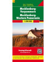 f&b Road Maps f&b Auto + Freizeitkarte 13, Mecklenburg-Vorpommern 1:200.000 Freytag-Berndt und ARTARIA