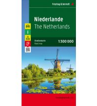 f&b Road Maps Niederlande, Autokarte 1:300.000 Freytag-Berndt und ARTARIA