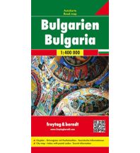 f&b Straßenkarten freytag & berndt Auto + Freizeitkarte, Bulgarien 1:400.000 Freytag-Berndt und ARTARIA