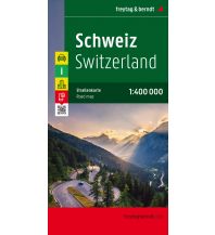 f&b Straßenkarten Schweiz, Autokarte 1:400.000 Freytag-Berndt und ARTARIA
