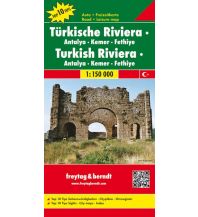 f&b Road Maps f&b Autokarte Türkische Riviera - Antalya - Kemer - Fethiye 1:150.00 Top 10 Tips Freytag-Berndt und ARTARIA