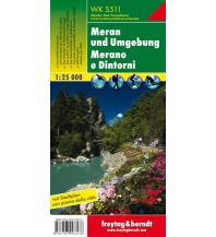 f&b Hiking Maps WK S511 Meran und Umgebung, Wanderkarte 1:25.000 Freytag-Berndt und ARTARIA