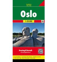 f&b Stadtpläne Oslo, Stadtplan 1:20.000 Freytag-Berndt und ARTARIA