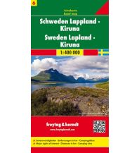 f&b Road Maps freytag & berndt Auto + Freizeitkarte Schweden 6, Lappland - Kiruna 1:400.000 Freytag-Berndt und ARTARIA