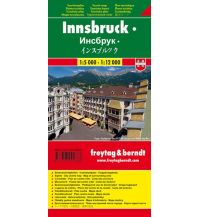 f&b City Maps Innsbruck, Stadtplan 1:5.000 Freytag-Berndt und ARTARIA
