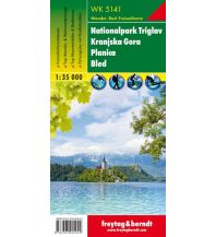 f&b Hiking Maps WK 5141 Nationalpark Triglav - Kranjska Gora - Planica - Bled, Wanderkarte 1:35.000 Freytag-Berndt und ARTARIA
