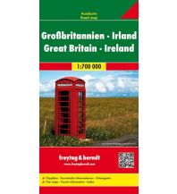 f&b Road Maps freytag & berndt Auto + Freizeitkarte Großbritannien - Irland 1:700.000 Freytag-Berndt und ARTARIA