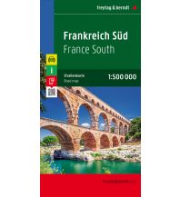 f&b Straßenkarten Frankreich Süd, Straßenkarte 1:500.000, freytag & berndt Freytag-Berndt und ARTARIA